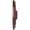 Ekena Millwork Saverne Ceiling Medallion, Hand-Painted Copper Penny, 18 1/2"W x 13 1/2"H x 1 7/8"P CM18SACPS - alternate 3